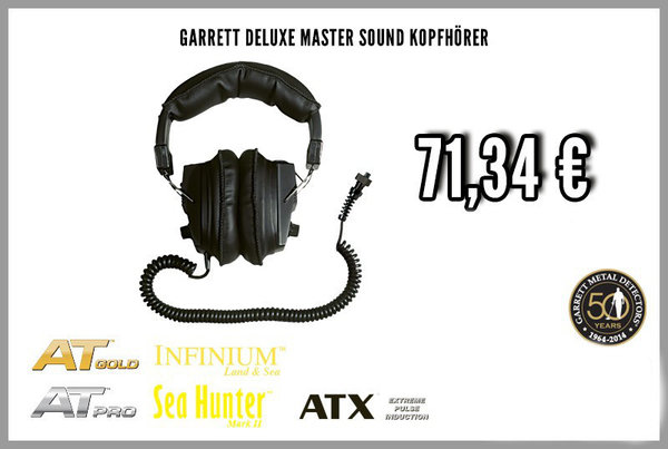 Garrett Deluxe Master Sound Kopfhörer