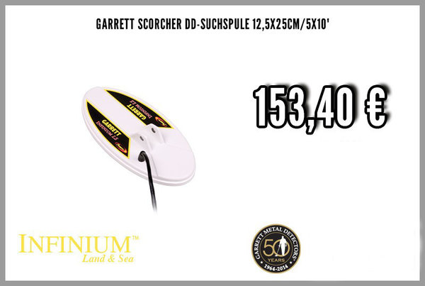 Garrett Scorcher DD-Suchspule 12,5x25cm/5x10`` Infinium