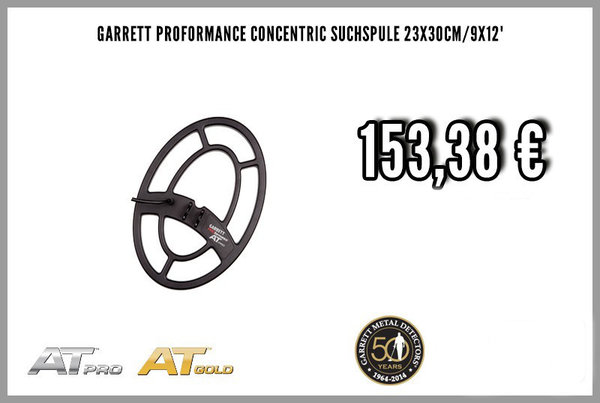 Garrett PROformance Concentric Suchspule 23x30cm 9x12´´ AT